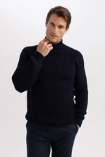 DEFACTO Standard Fit Turtleneck Knitwear Pullover