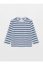 LC Waikiki Crew Neck Long Sleeve Striped Baby Boy T-Shirt