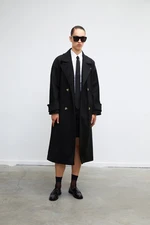 VATKALI Double breasted oversize wool coat