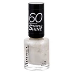 RIMMEL LONDON 60 Seconds Lak na nehty Super Shine 730 Silver Bullet 8 ml