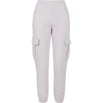 Women's Cargo Sweat High-Waisted Softlilac Pants