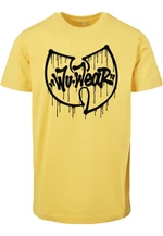 Wu Wear Dripping Logo Tee Yellow