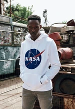 NASA Hoody bílá