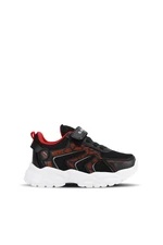 Slazenger Kanner Sneaker Boys Shoes Black / Red