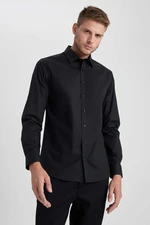 DEFACTO Slim Fit Long Sleeve Shirt