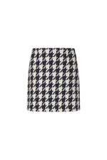 Tommy Hilfiger Skirt - WOOL BLEND HOUNDST SHORT SKIRT patterned