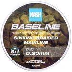 Nash splétaná šňůra baseline sinking braid camo 1200 m - 0,20 mm 9,07 kg