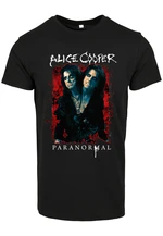 Alice Cooper Paranormal Splatter Adult Black Tee Black