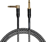 Cascha Professional Line Guitar Cable Negru 6 m Drept - Oblic