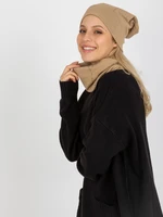 Women's camel winter set with inscription