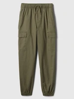 GAP Dětské cargo twill tepláky - Kluci