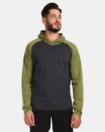 Men's merino wool sweater Kilpi MOSEO-M Green