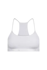 Nikola girl's bra with narrow straps - white