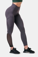 Dámské legíny Nebbia  Fit & Smart leggings high waist marron L