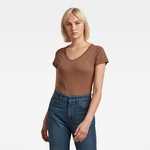 G-STAR T-shirt - Eyben slim in t wmn ss from brown