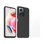 Zadní TPU kryt Made for Xiaomi + tvrzené sklo pro Xiaomi Note 12 4G, černá