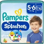 Pampers Splashers 5-6 plenky do vody 14+ kg 10 ks