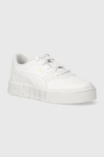 Dětské sneakers boty Puma Cali Court Lth PS bílá barva