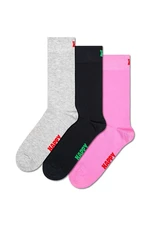 Ponožky Happy Socks Solid Socks 3-pack