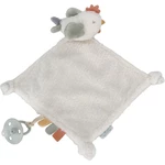 Little Dutch Little Farm Cuddle Cloth Chicken mazlicí dečka s klipem 1 ks