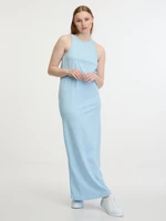 Light blue women's basic maxi dress ONLY May