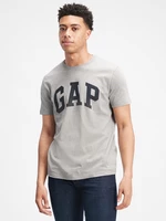 Šedé pánske tričko GAP logo
