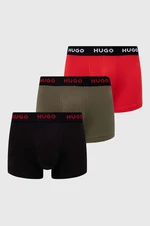 Boxerky HUGO 3-pak pánske, 50517878