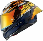 Nexx X.R3R Glitch Racer Orange/Blue L Bukósisak