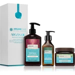 Arganicare Argan Oil & Shea Butter darčeková sada(pre hydratáciu a lesk)