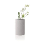 Jasnoszary wazon Blomus Bouquet, wys. 20 cm