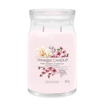 Yankee Candle Aromatická sviečka Signature sklo veľké Pink Cherry & Vanilla 567 g