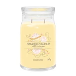 Yankee Candle Aromatická sviečka Signature sklo veľké Vanilla Cupcake 567 g