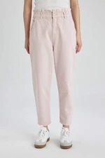 DEFACTO Paperbag Fit Woven Trousers