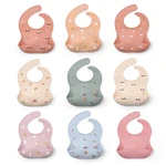 Silicone Babi Bib BPA Free Waterproof Banana Bibs Soft Edible Aprons Feeding Stuff Baby Adjustable Saliva DrippingBurp Scarf