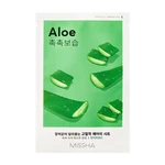 Missha Hydratační plátýnková pleťová maska Aloe (Airy Fit Sheet Mask) 19 g