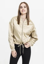 Ladies Satin Kimono Blouson gold