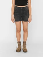 Noisy May Miley Grey Denim Shorts - Women