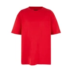 Children's T-shirt Heavy Oversize - red