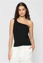 Women's top with one strap Abbey black