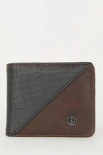 DEFACTO Men's Faux Leather Wallet