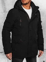 Men's winter jacket black Dstreet