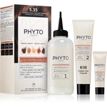 Phyto Color barva na vlasy s rostlinnými extrakty odstín 5.35 Chocolate light Brown 3 ks