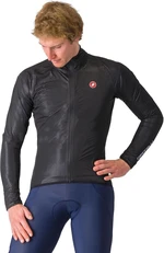 Castelli Squall Shell Kurtka Light Black/Silver Gray XL