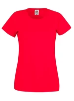 Lady fit Red T-shirt Original Fruit of the Loom