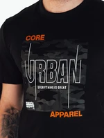 Men's T-shirt with black Dstreet print