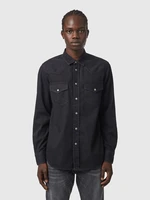 Diesel Košeľa - DLEO CAMICIA SHIRT čierna