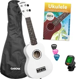 Cascha HH 3975 White Ukulele sopranowe