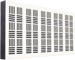 Mega Acoustic FiberPRO120 Bean White/Black Absorpčný drevený panel