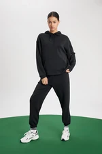 DEFACTO Fit Standard Fit Modal Double Pocket Basic Jogger Leg Sweatpants