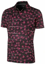 Galvin Green Malik Ventil8+ Pink/Black S Camiseta polo